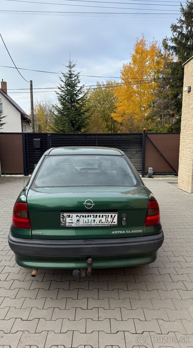 Opel astra 1,6, benzin, 2001, zimne pneu,