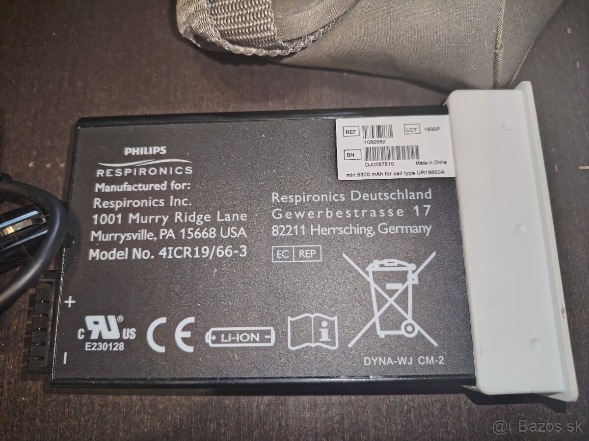 Batéria pre Simply Go Respironics kyslíkový koncentrátor