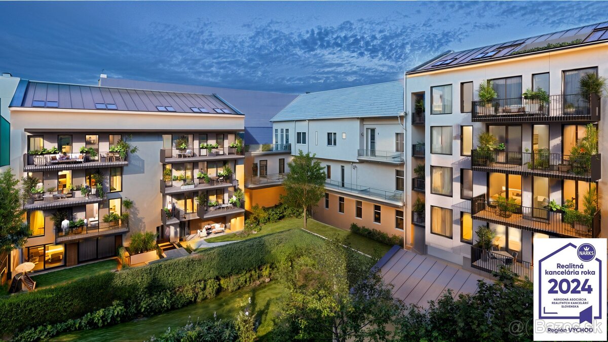 Mezonet s loggiou v novostavbe Drevný trh