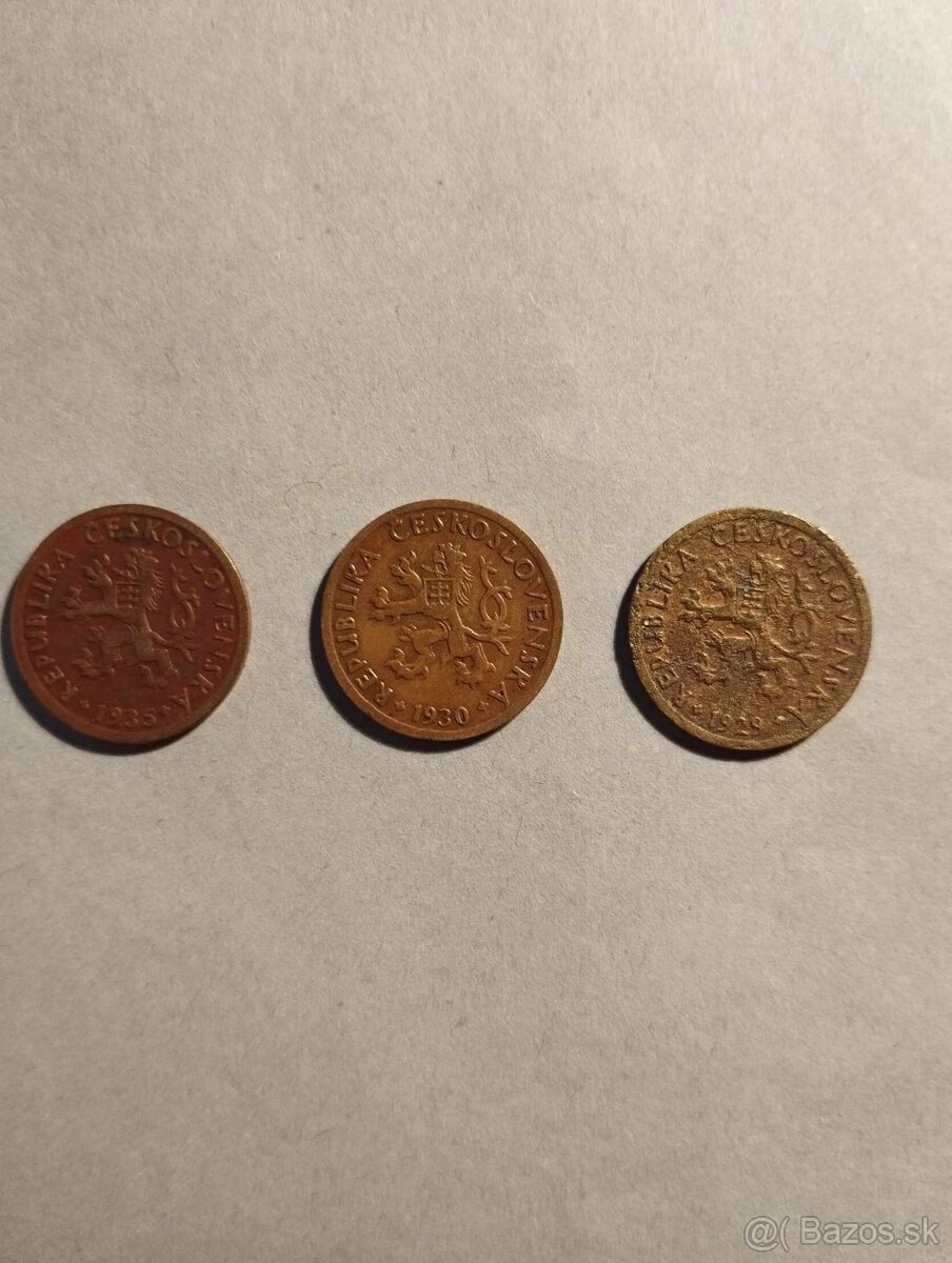 Predám mince Československej rep.