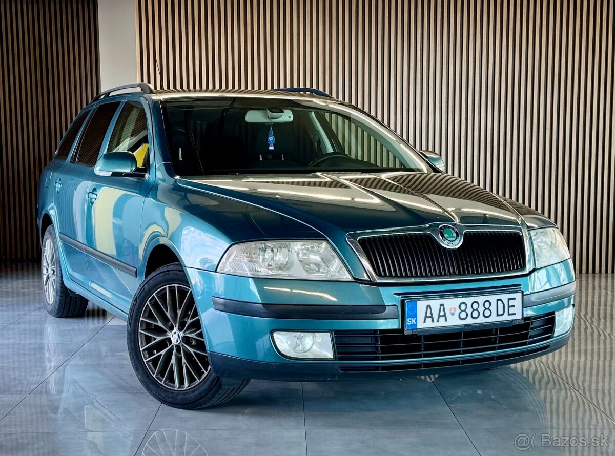 Škoda Octavia II Combi 1.9 TDI 77kW DSG automat bez DPF