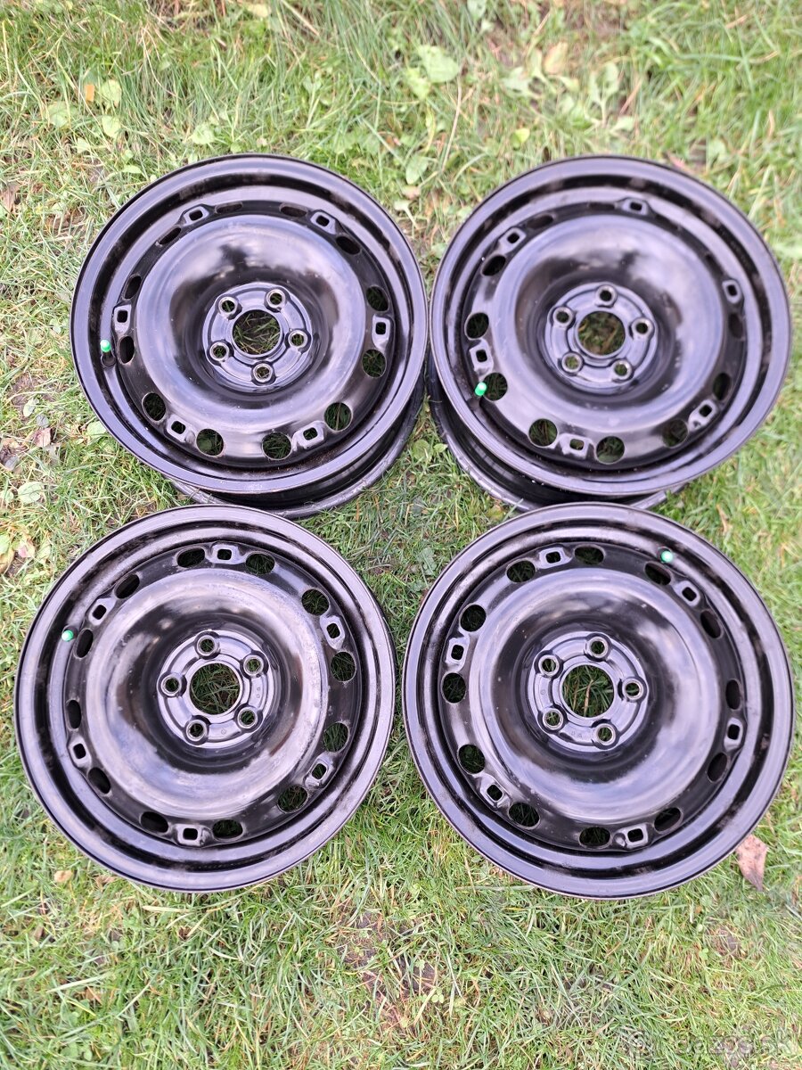 Plechove disky audi,vw,seat,skoda 15 - 5x100