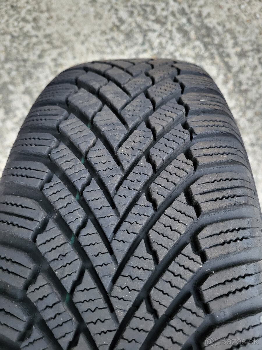 Plechové disky VW Golf 5 + Zimné pneu 195/65 R15 Continental