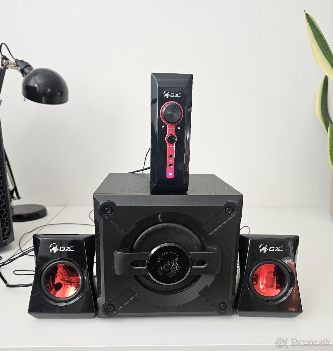 Predám repráky Genius GX SW-G2.1 1250 RMS 38 W