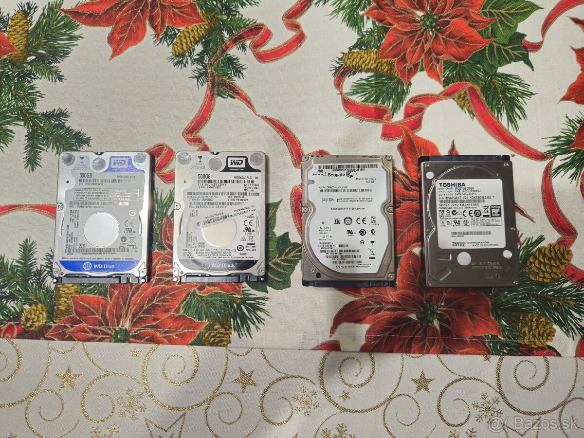 Predám Harddisky HDD 2,5" - Plne funkčné