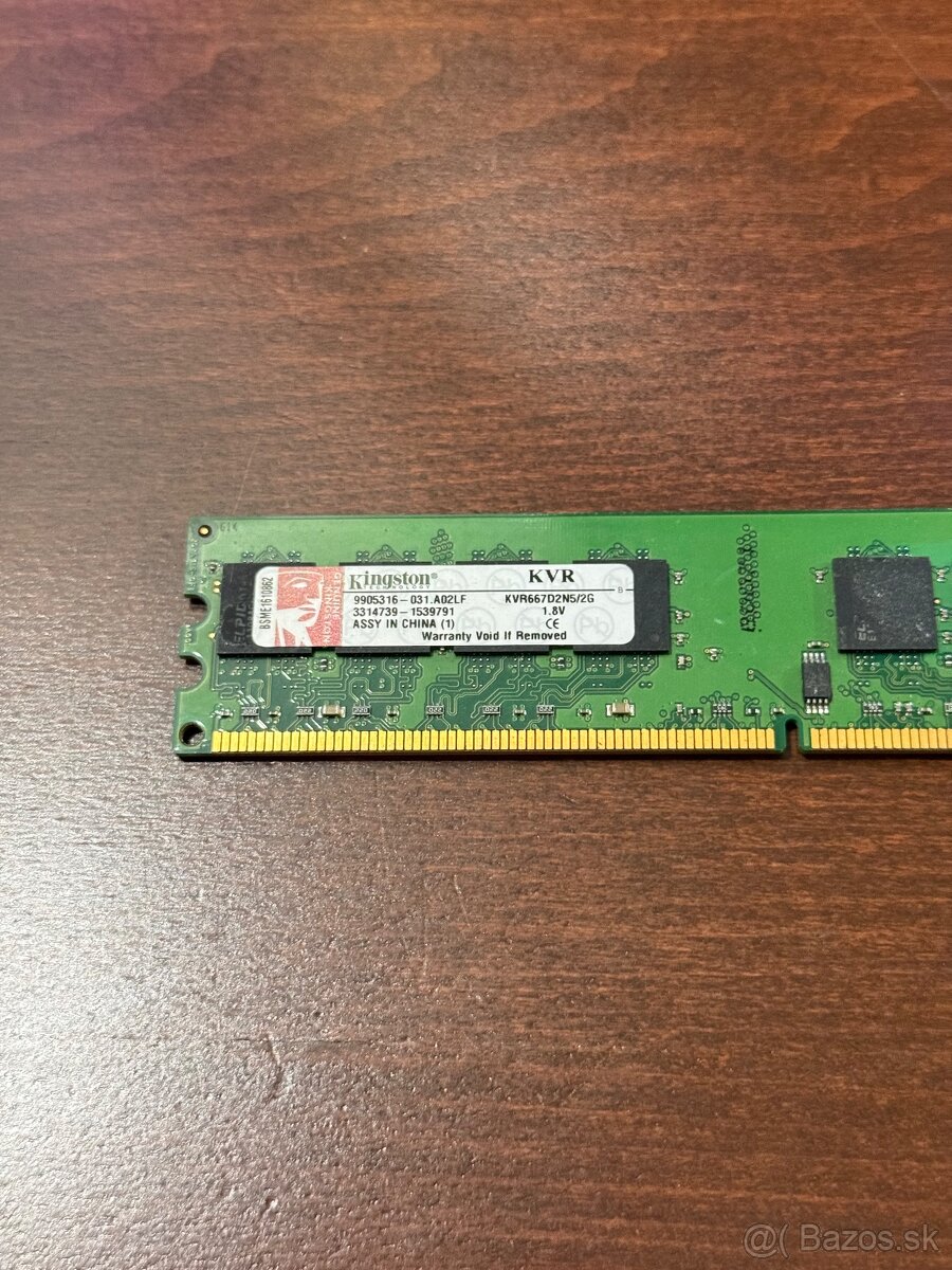 2GB DDR2 RAM Kingston 667 MHz