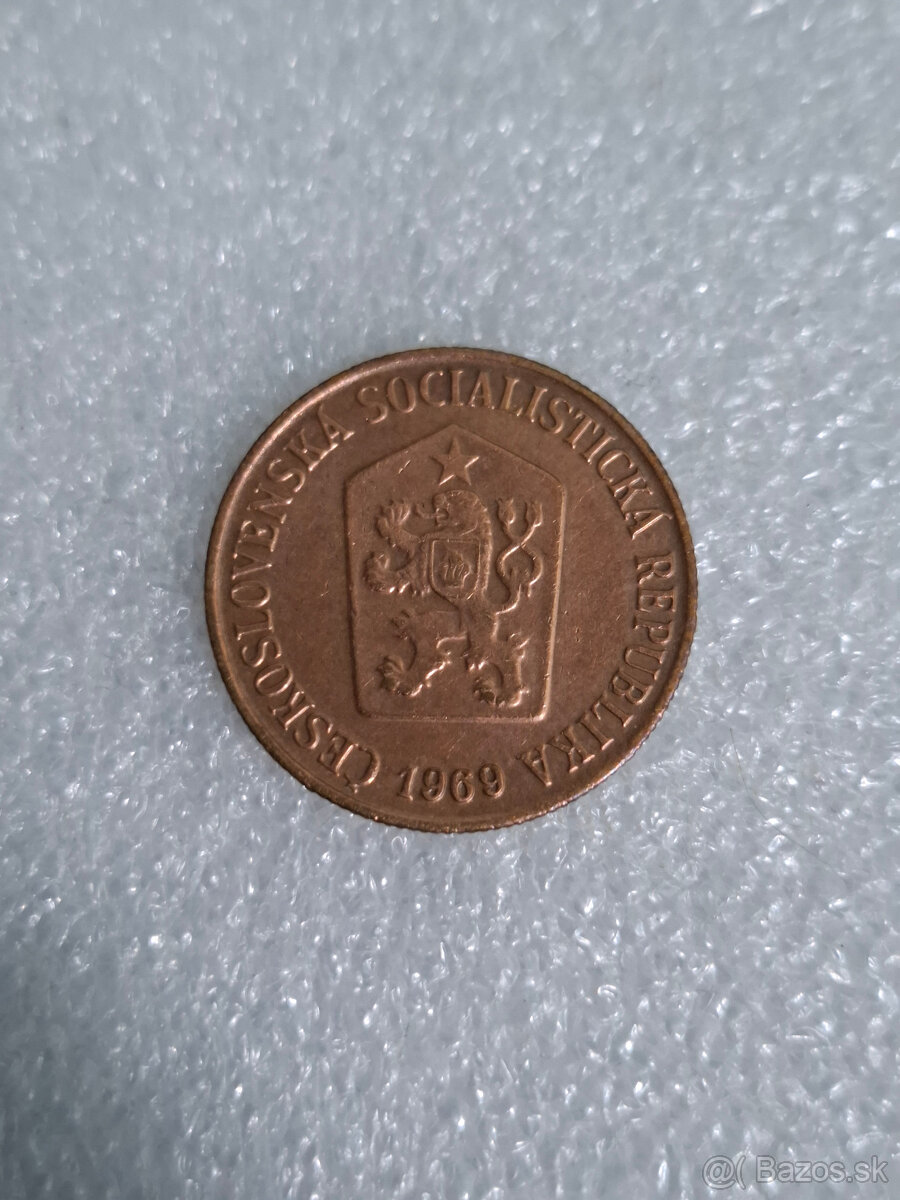50 Halierov 1969 - Varianta bez bodiek