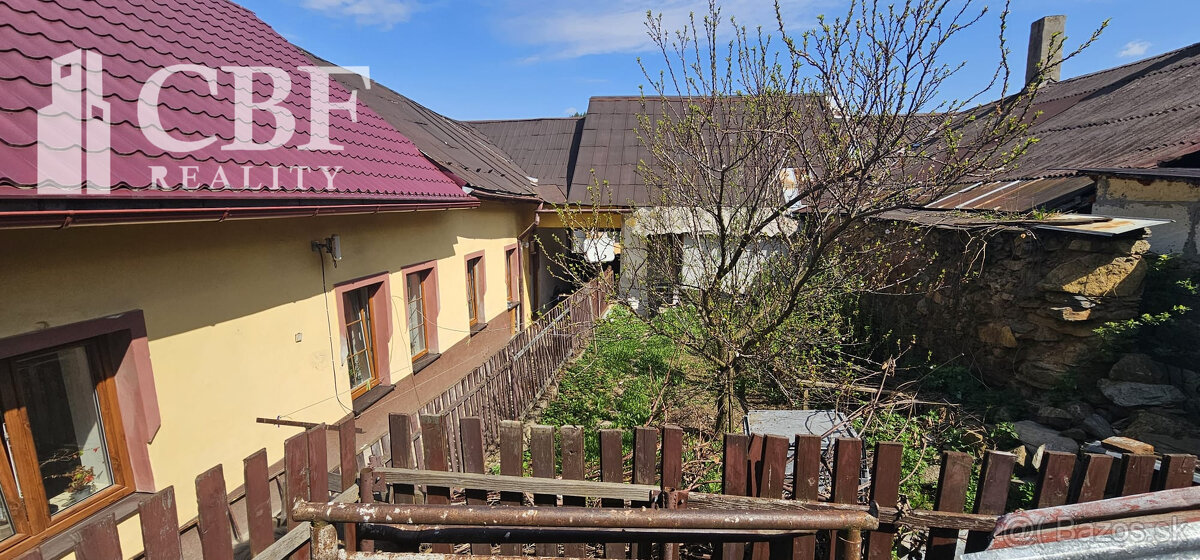 Na predaj rodinný dom v centre mesta Dobšiná.