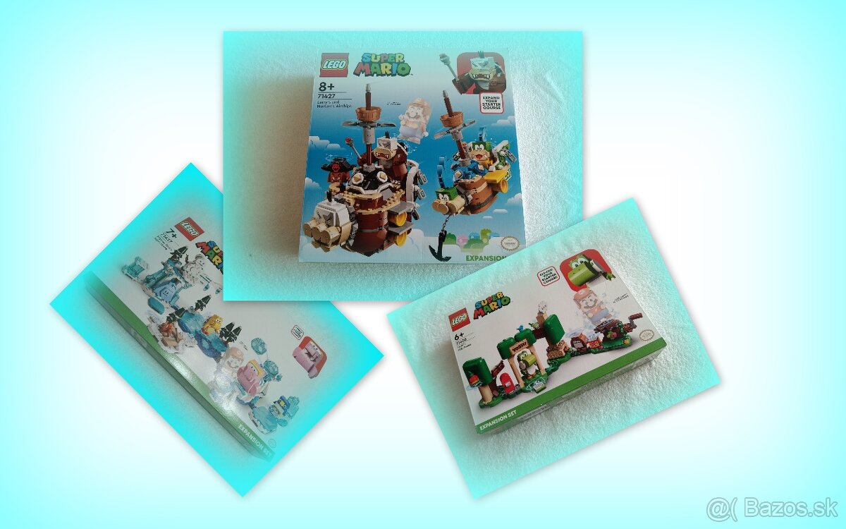 Lego® Originál Super Mario 71406, 71417, 71427 (nové)