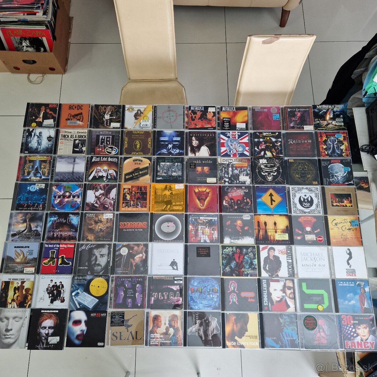 CD-čka...AC/DC,MEGADETH,METALLICA,BRUCE DICKINSON,MOBRULES..