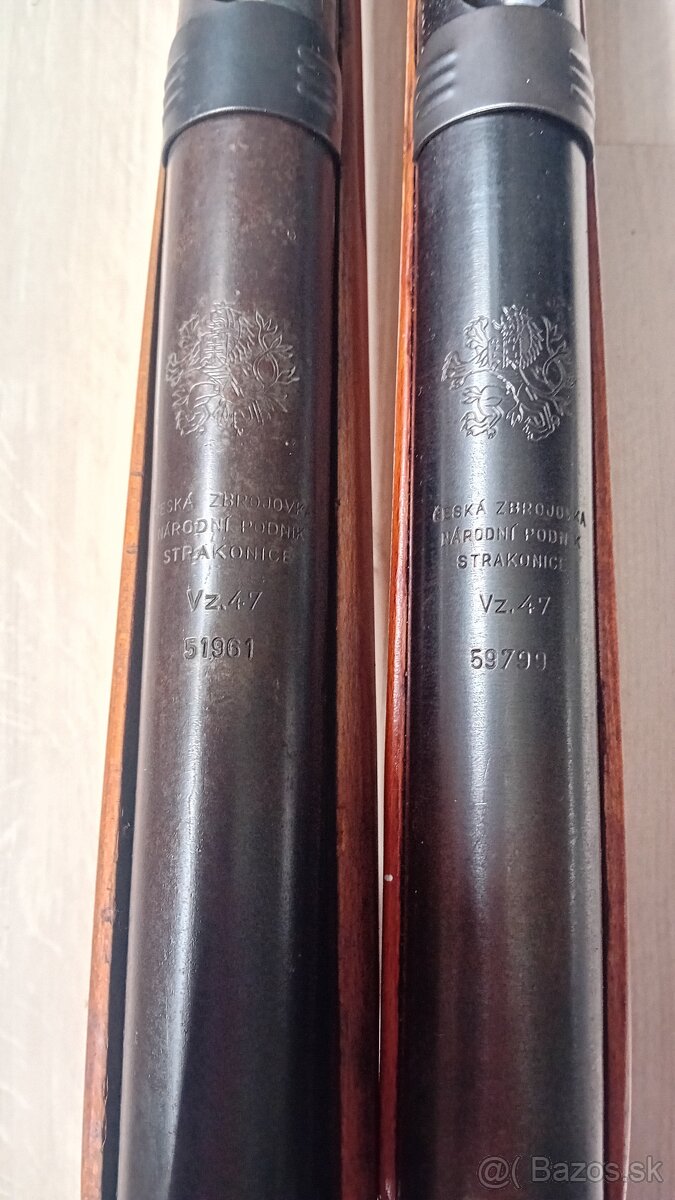 2 vzduchovky vz. 47 s levom