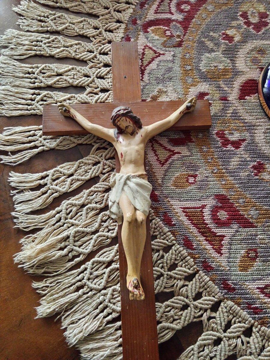 Kríž, Kristus, starožitnosti, 1x menší zdarma