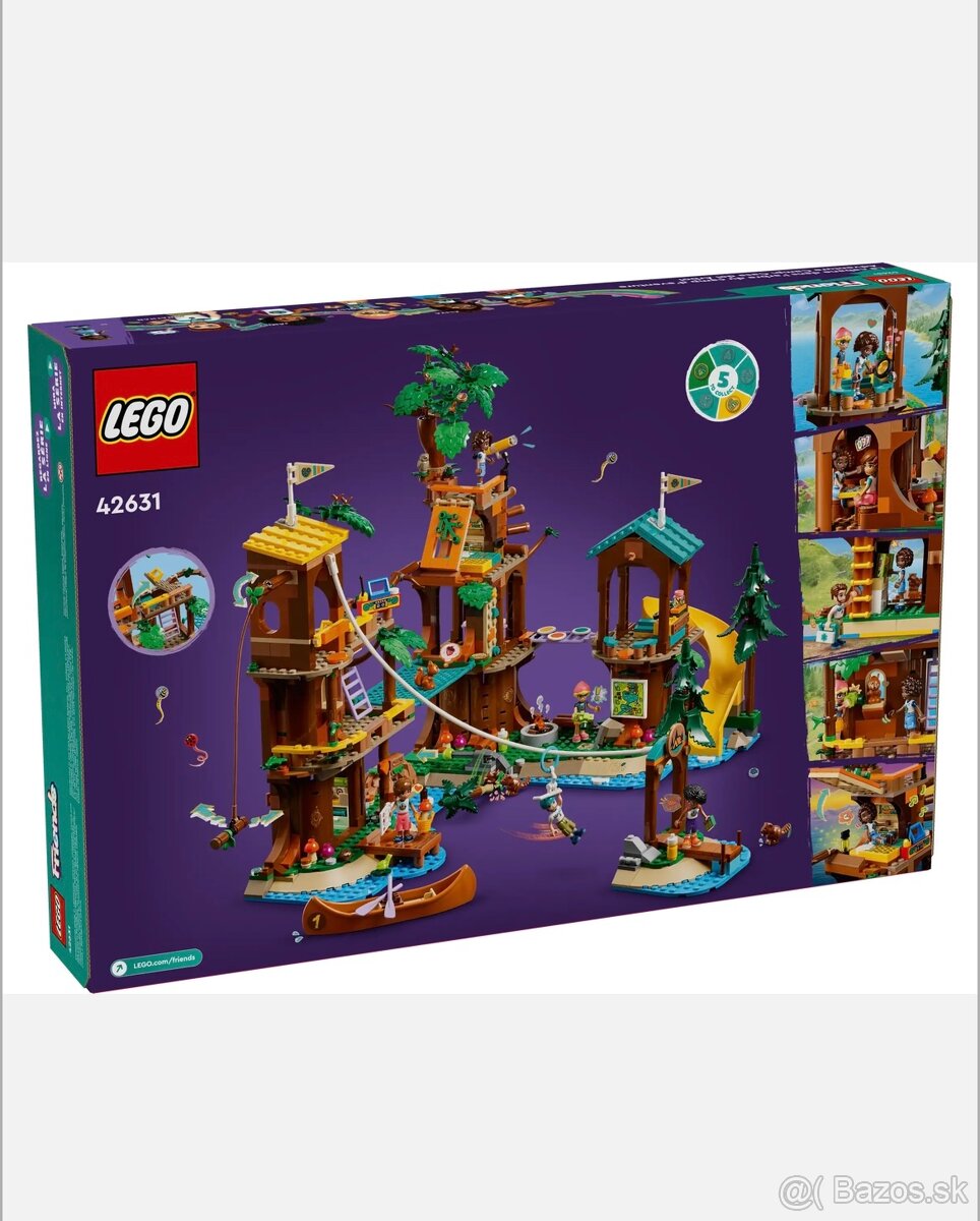 Nové Lego Friends Dobrodružný tábor dom na stro