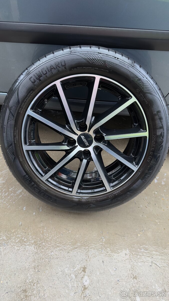 Disky Alutec Singa 7x17 4x108 ET 25 + Pneu 225/50 R17 98V