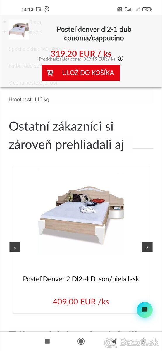 Predam postel