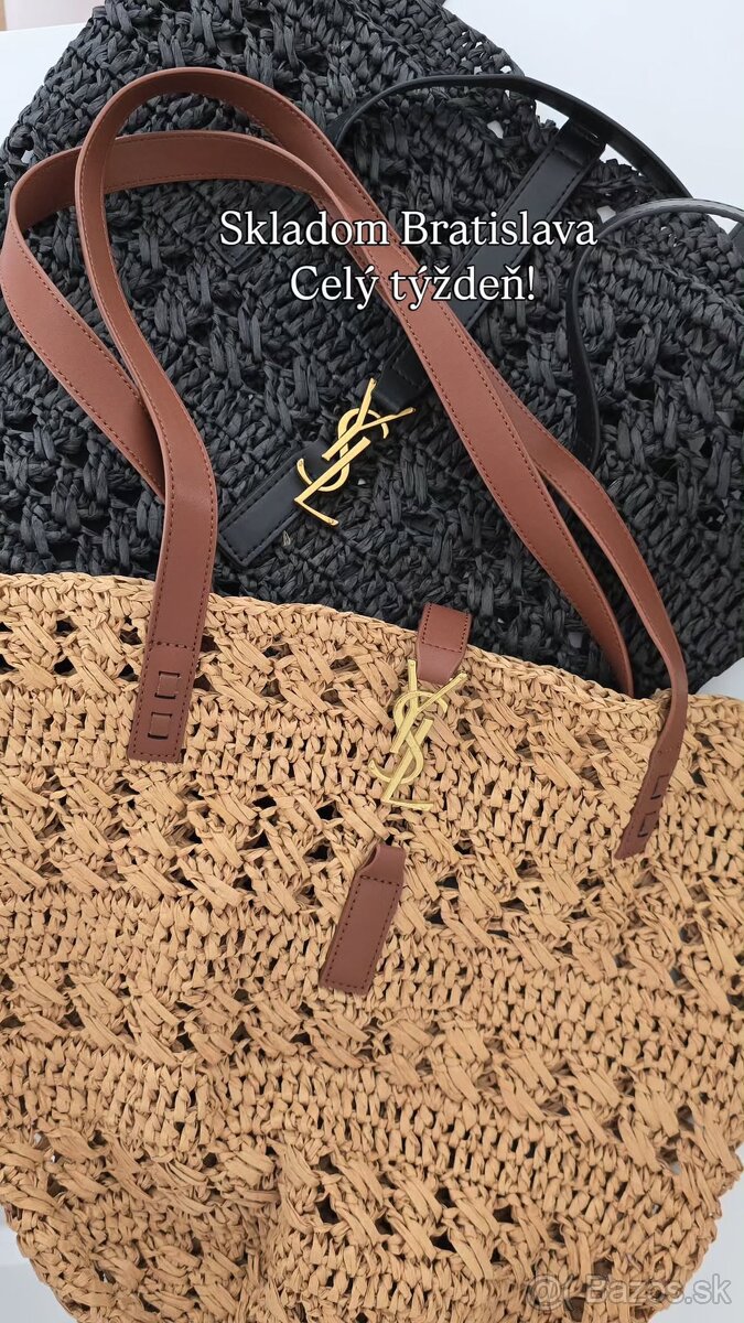 YSL kabelka letný raffino bag