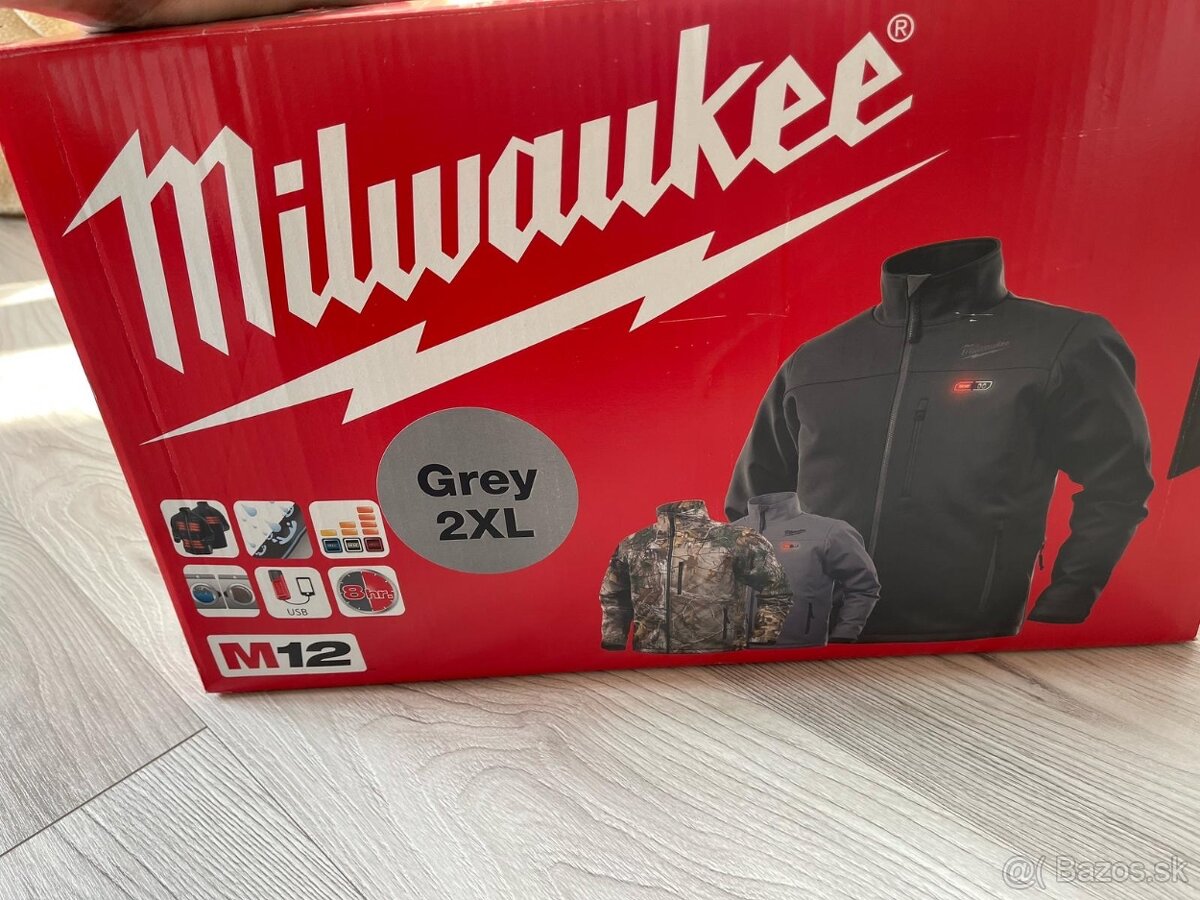 Predám novú bundu zn Milwaukee 2xl