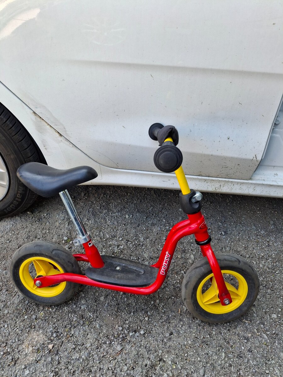 Odrazadlo PUKY Learning Bike Medium LR M Cervene
