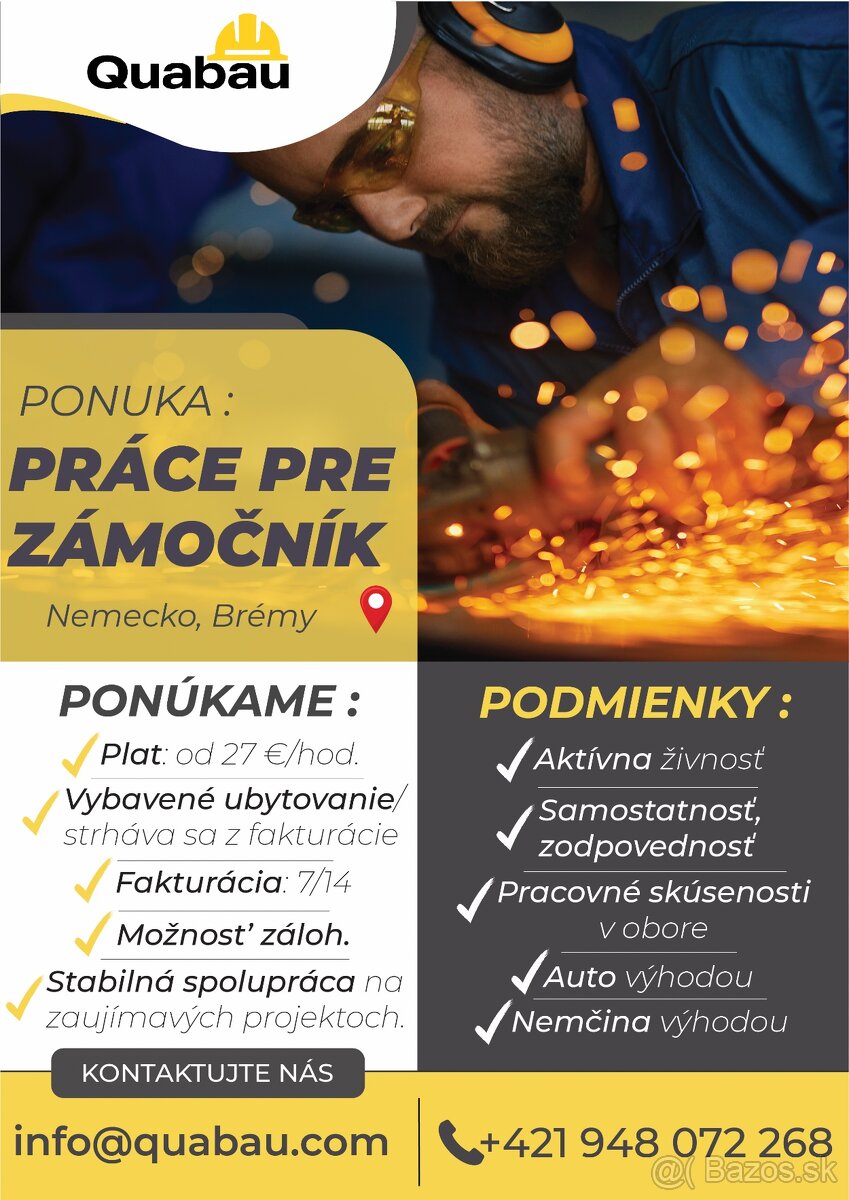 Ponuka práce Nemecko-Zámočník