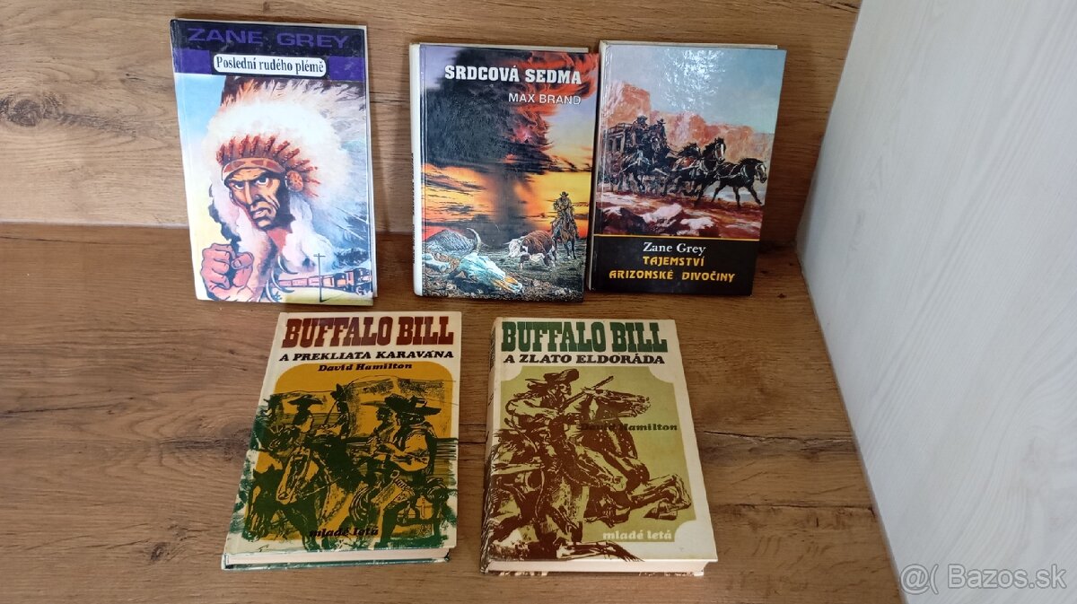 Knihy Zane Grey, Hamilton...