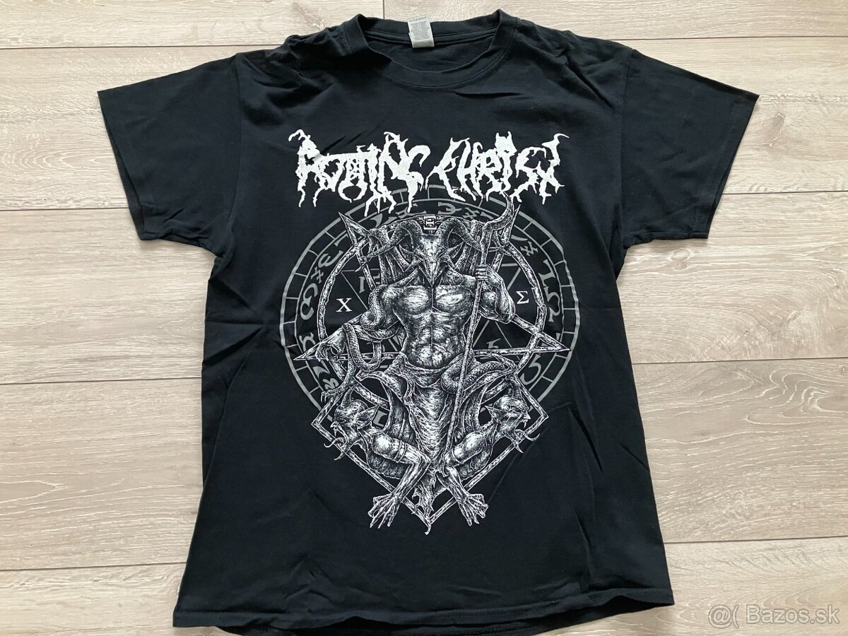 Rotting Christ - Hellenic Black Metal Legions tshirt, size M