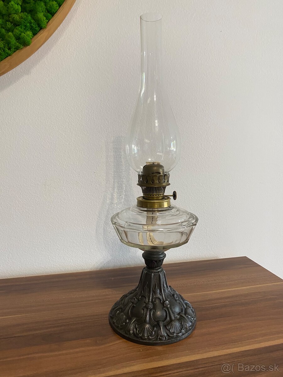 Petrolejová lampa, top stav