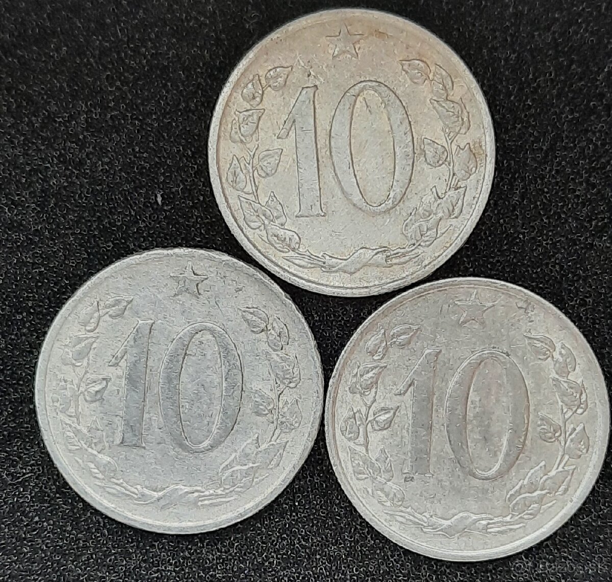 10 halier Československo 1966