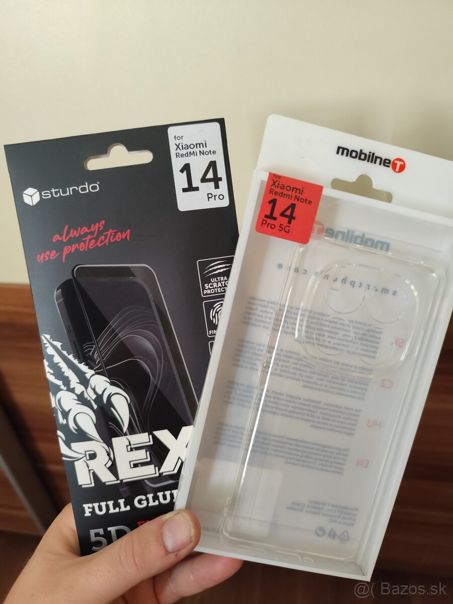 Kryt+Sklo - Xiaomi redmi note 14 pro (nove)