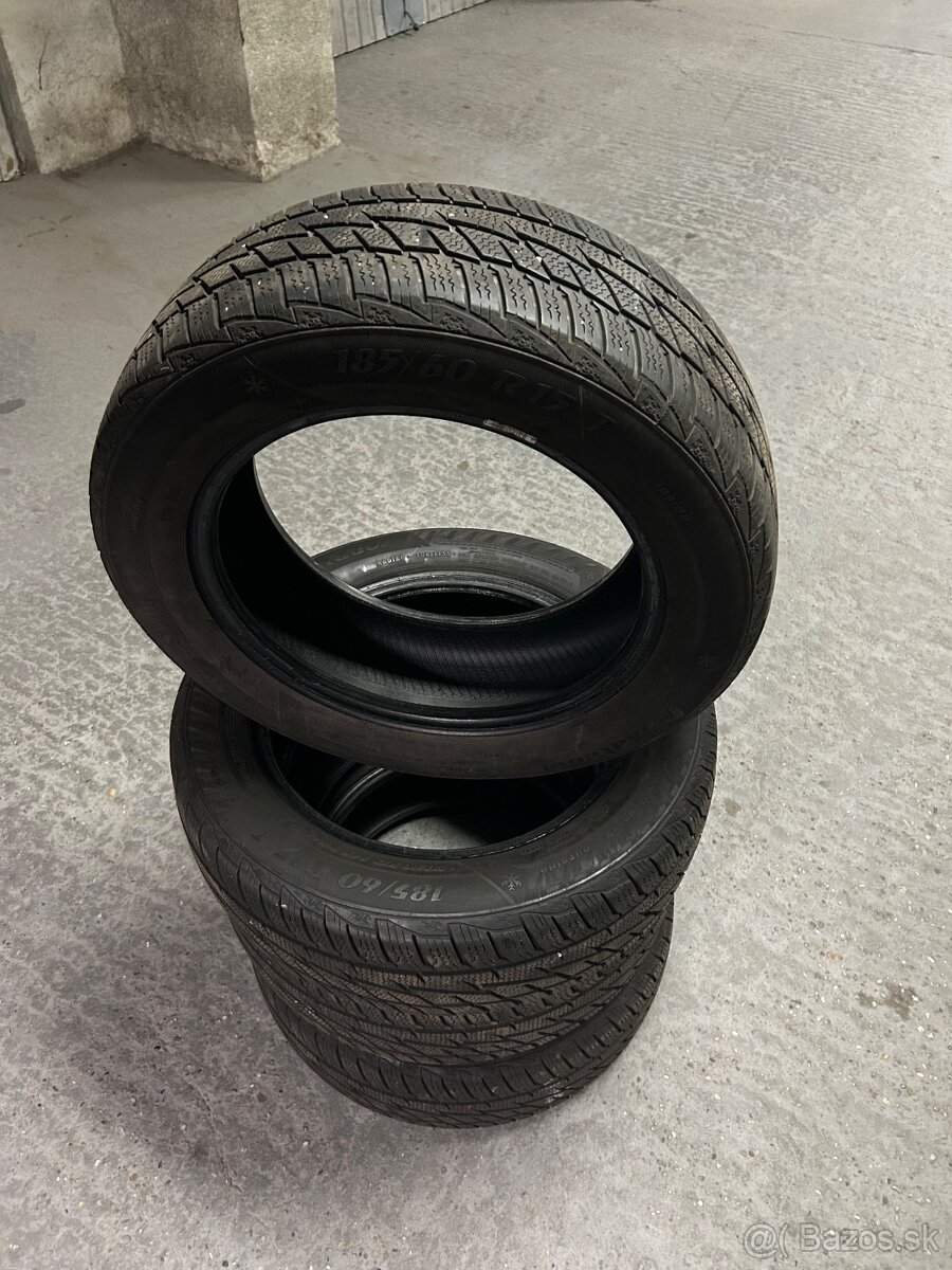 Sada zimných pneu 185/60r15