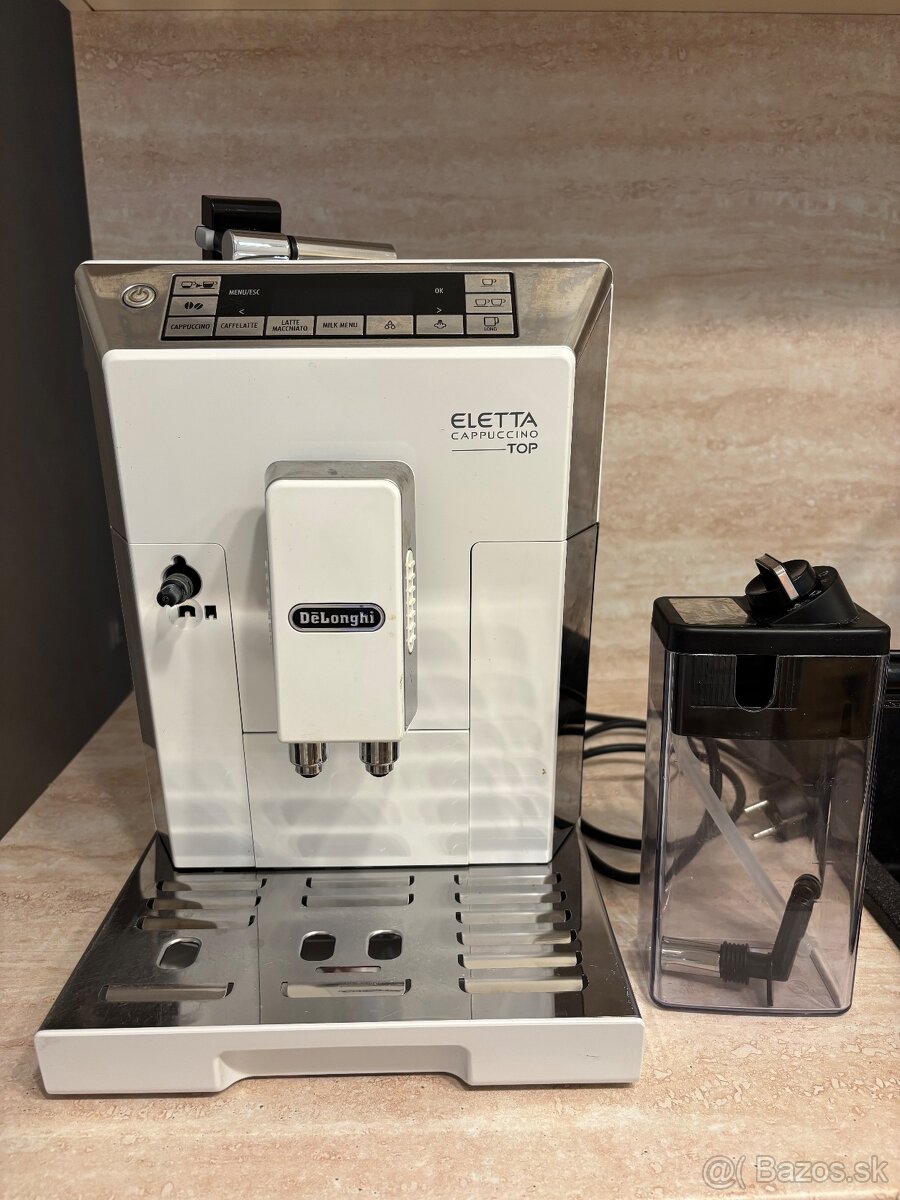 kávovar de'longhi eletta cappuccino top
