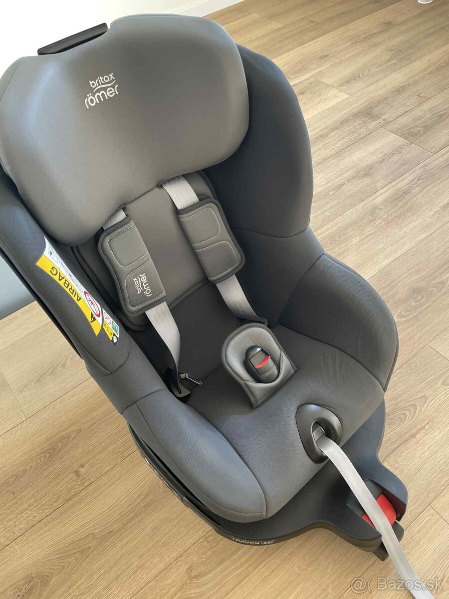 Predám autosedačku Britax RÖMER DUALFIX M i-SIZE Storm Grey