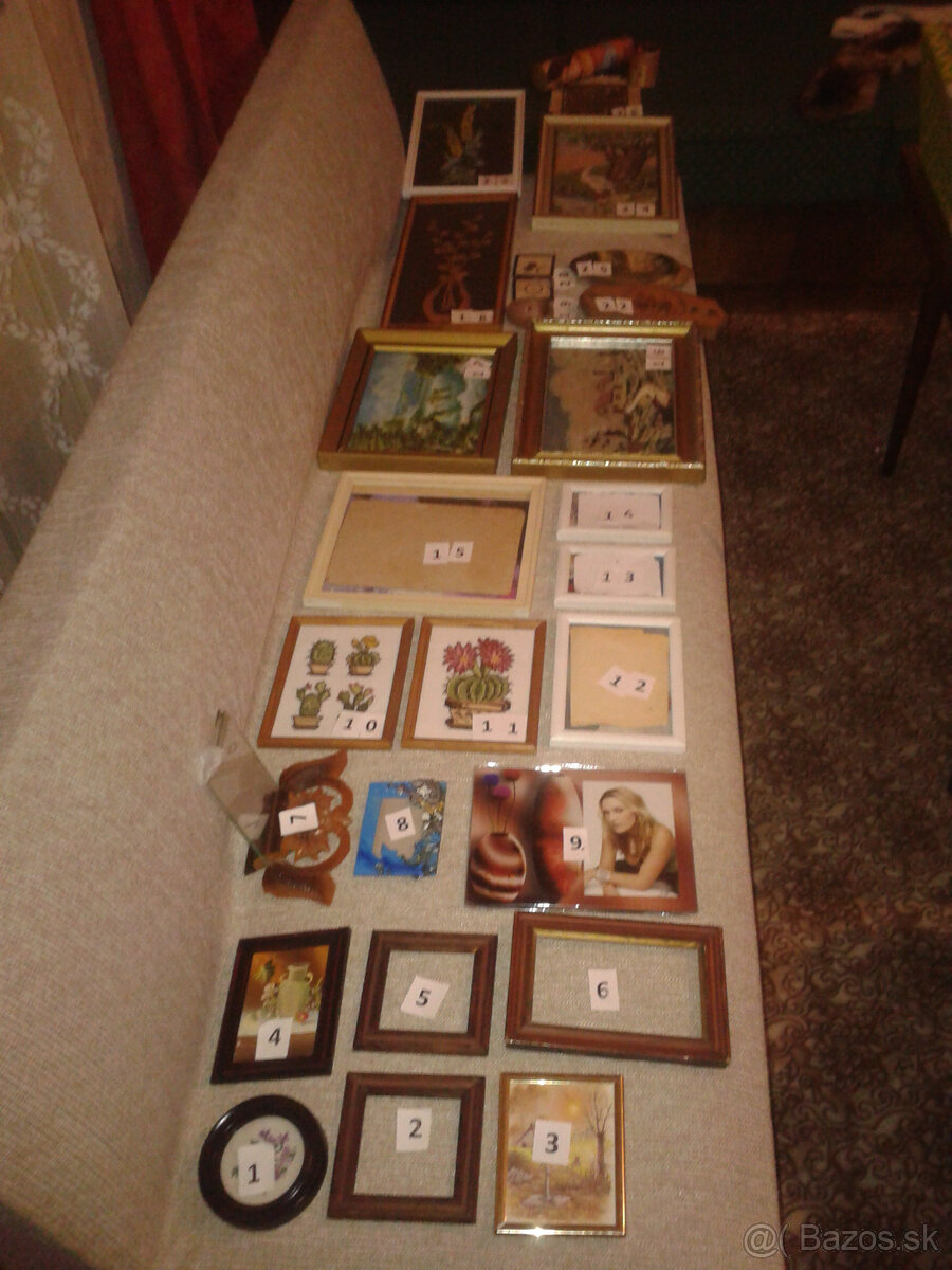 Predám rámiky a obrazy