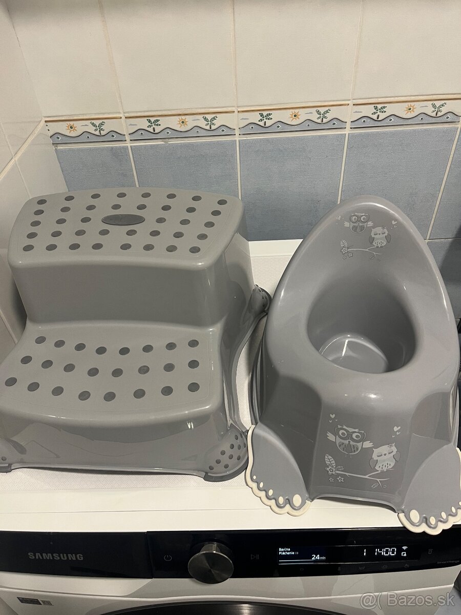 Nočník, schodík do kúpelne a sedátko