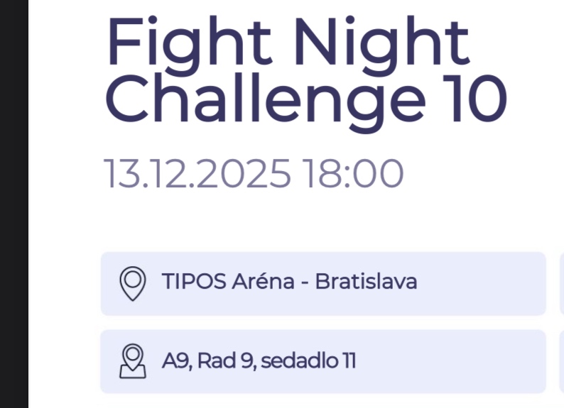 predám 3 lístky na FNC 10