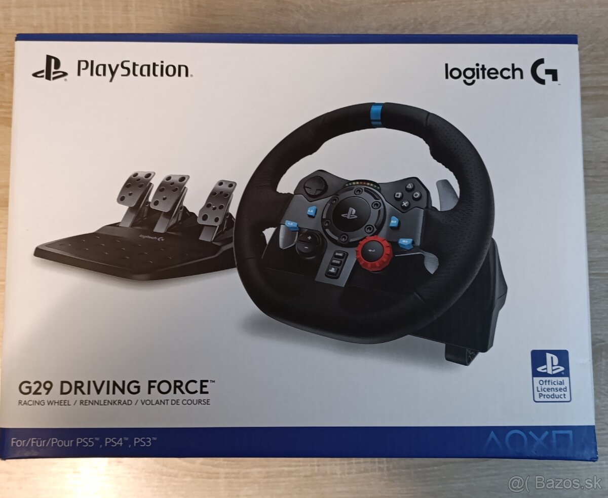 Logitech G29 Driving Force (Ps5,Ps4,ps3)pc