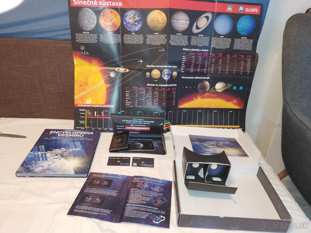 Encyklopédia vesmíru a Solar system Scope