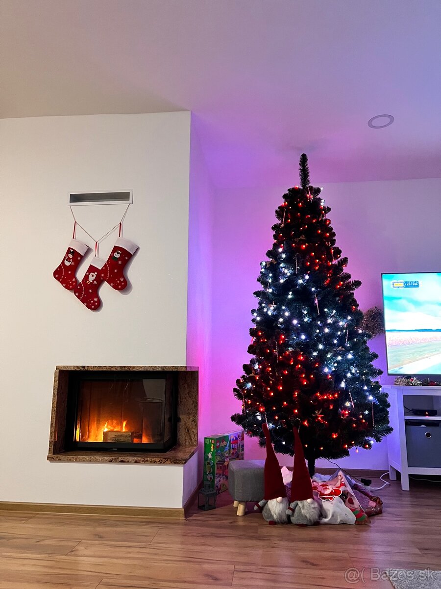 Vianočné stromčeky 3D umelé husté 250cm, 150cm 103cm