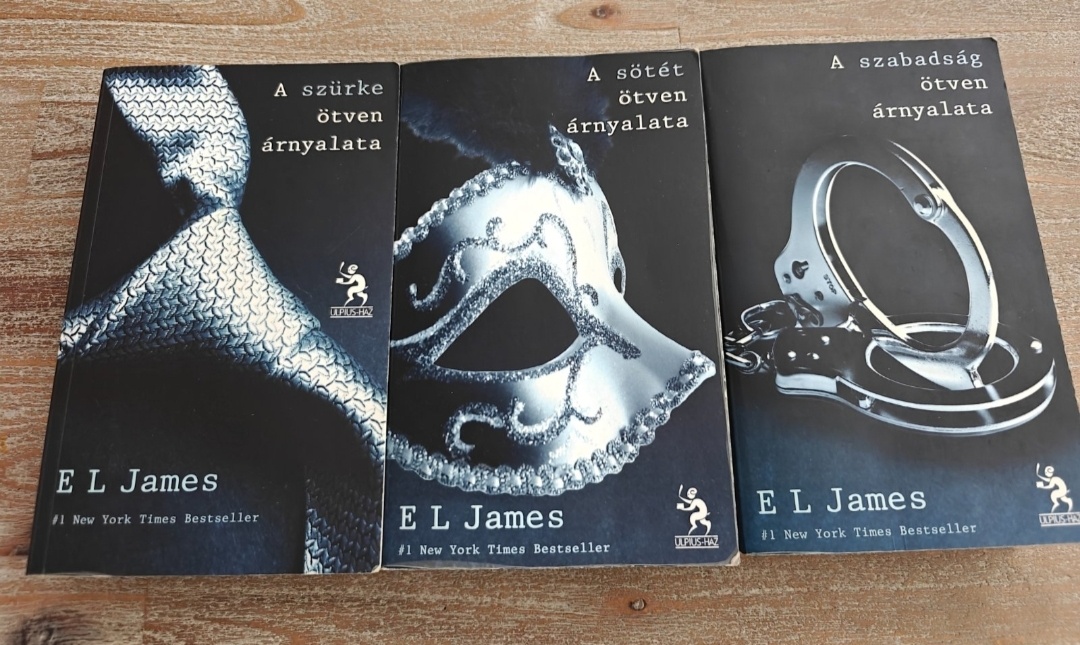 Knihy A ötven szürke árnyalat 1,2,3