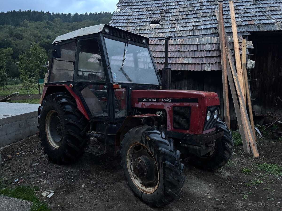 Predám Zetor 6245 s tp a ŠPZ