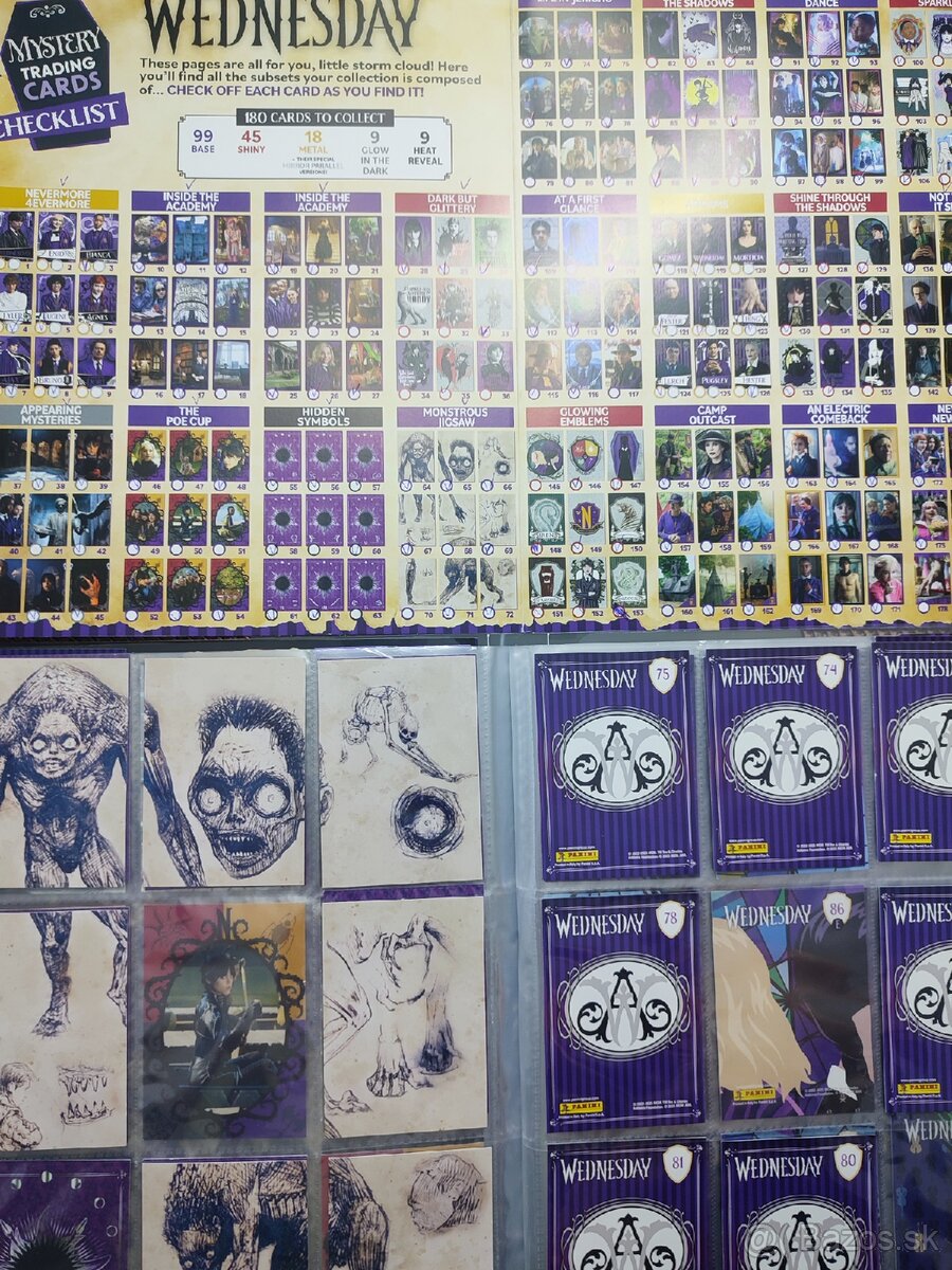 Wednesday CARDS - PANINI