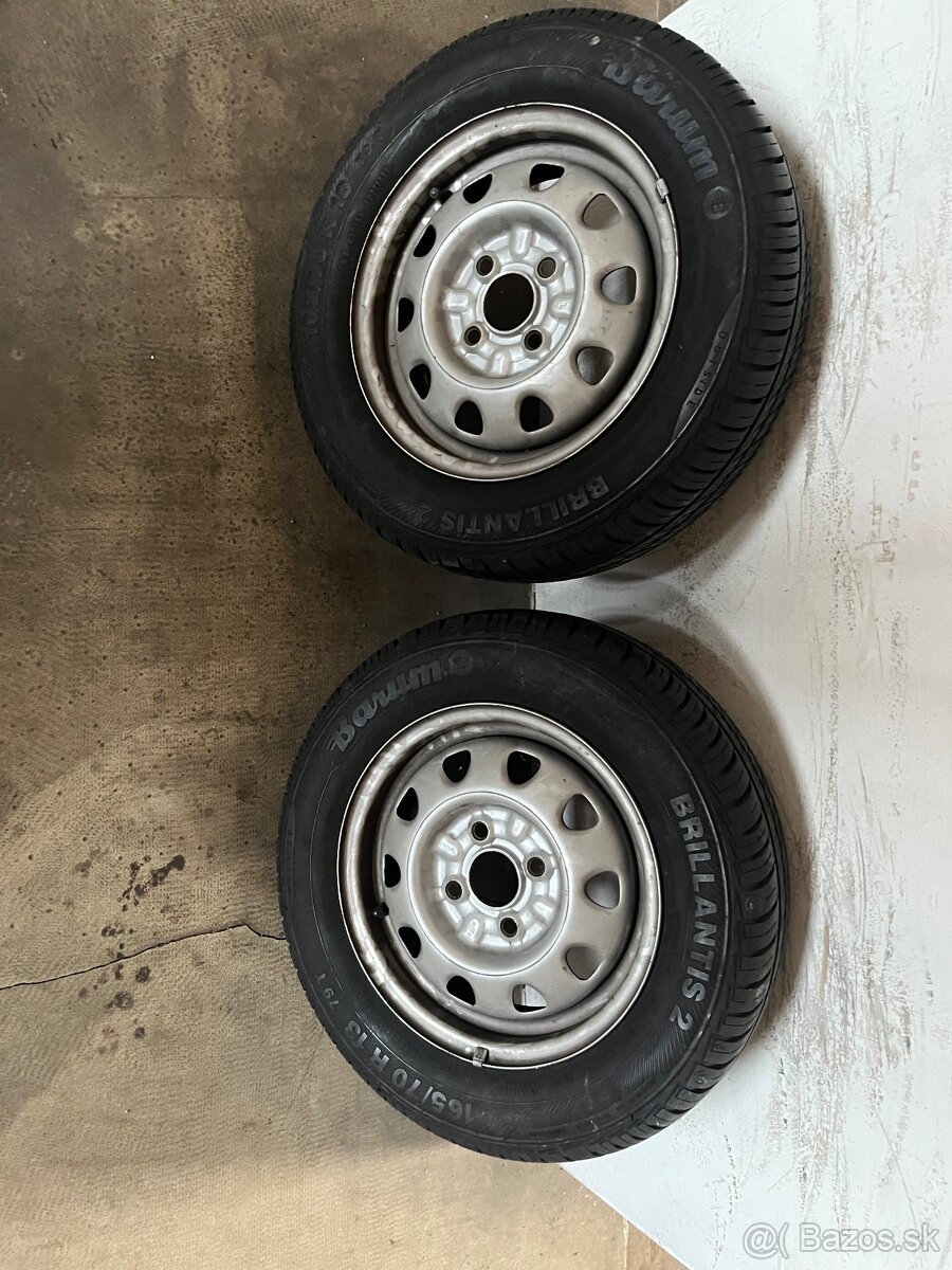 Kolesá na vozik 4x100 R13
