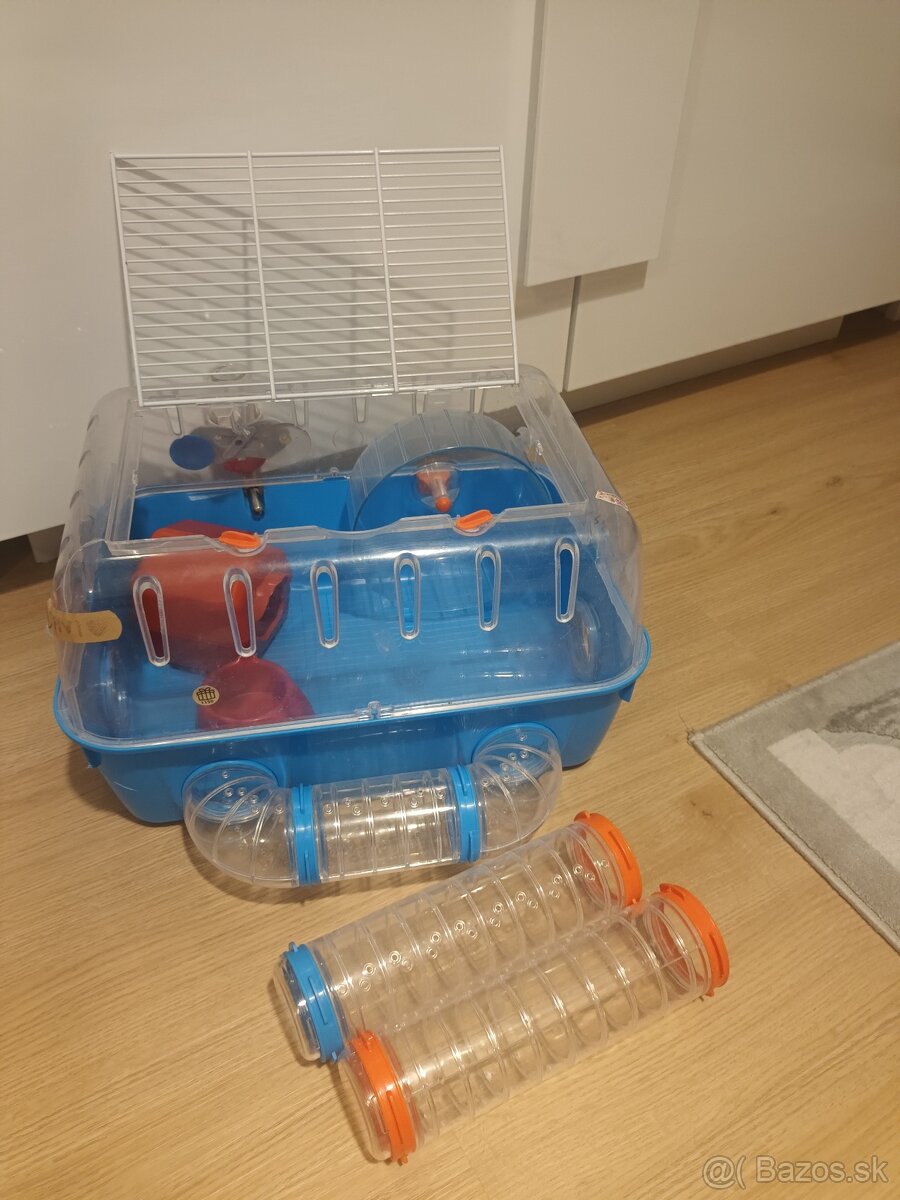 Klietka pre škrečka ferplast combi s tunelmi