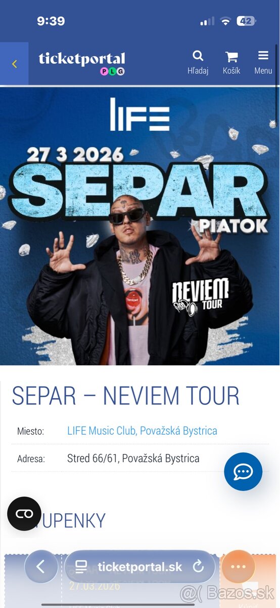 Separ považská Bystrica