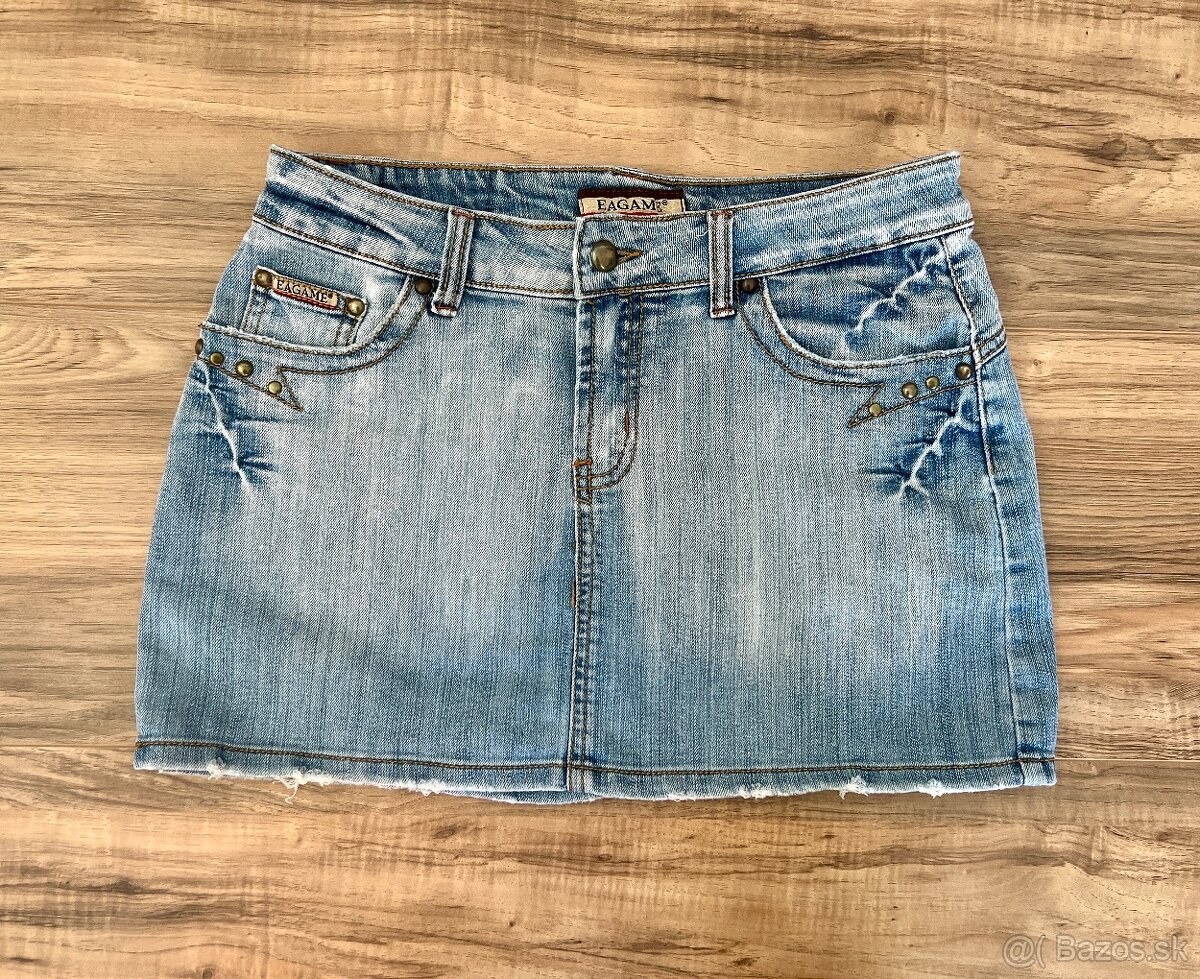 Riflová sukňa, 30/S