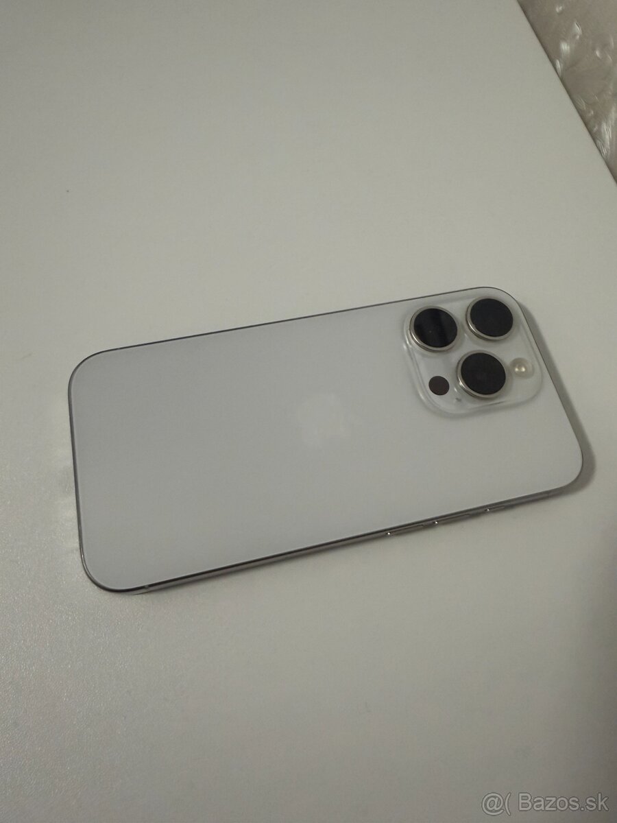 iPhone 15 Pro 128GB White Titanium