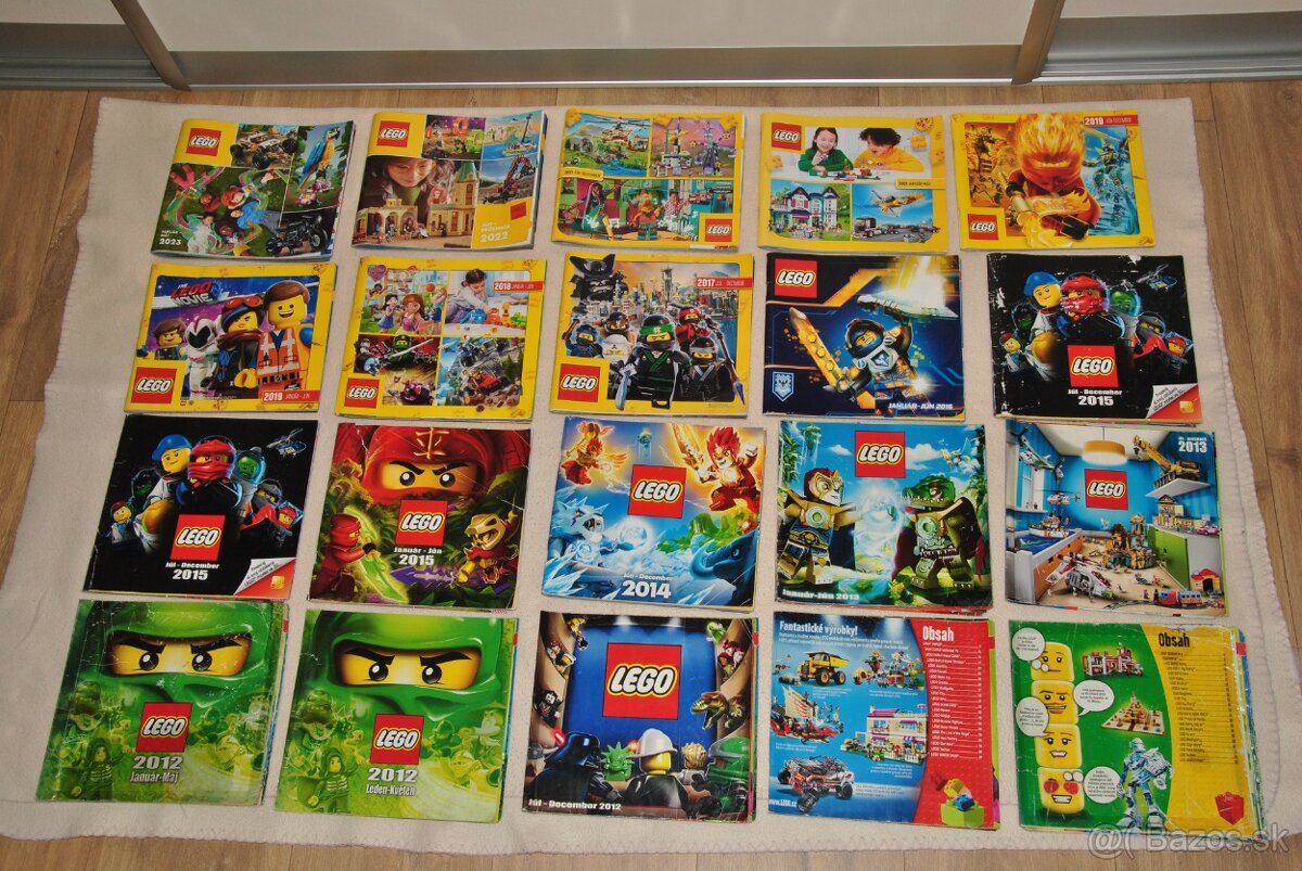 Lego katalógy 2010-2023