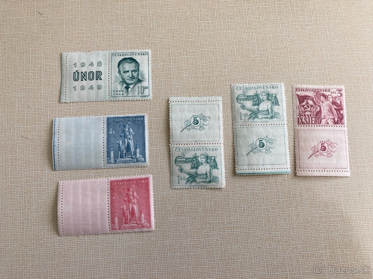 Známky ČSR II (1945-1992)