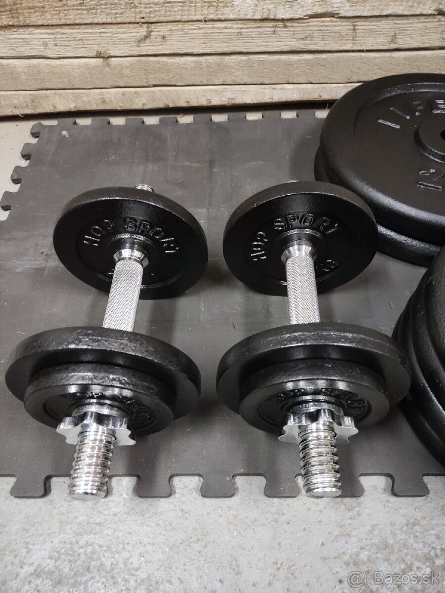 Nakladacie jednoručky 20kg 31mm