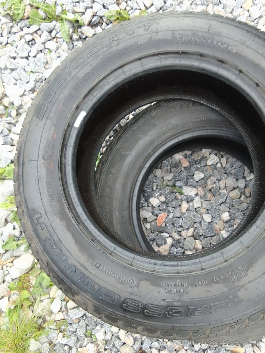 letné pneumatiky 235/65 r17 , 2 ks