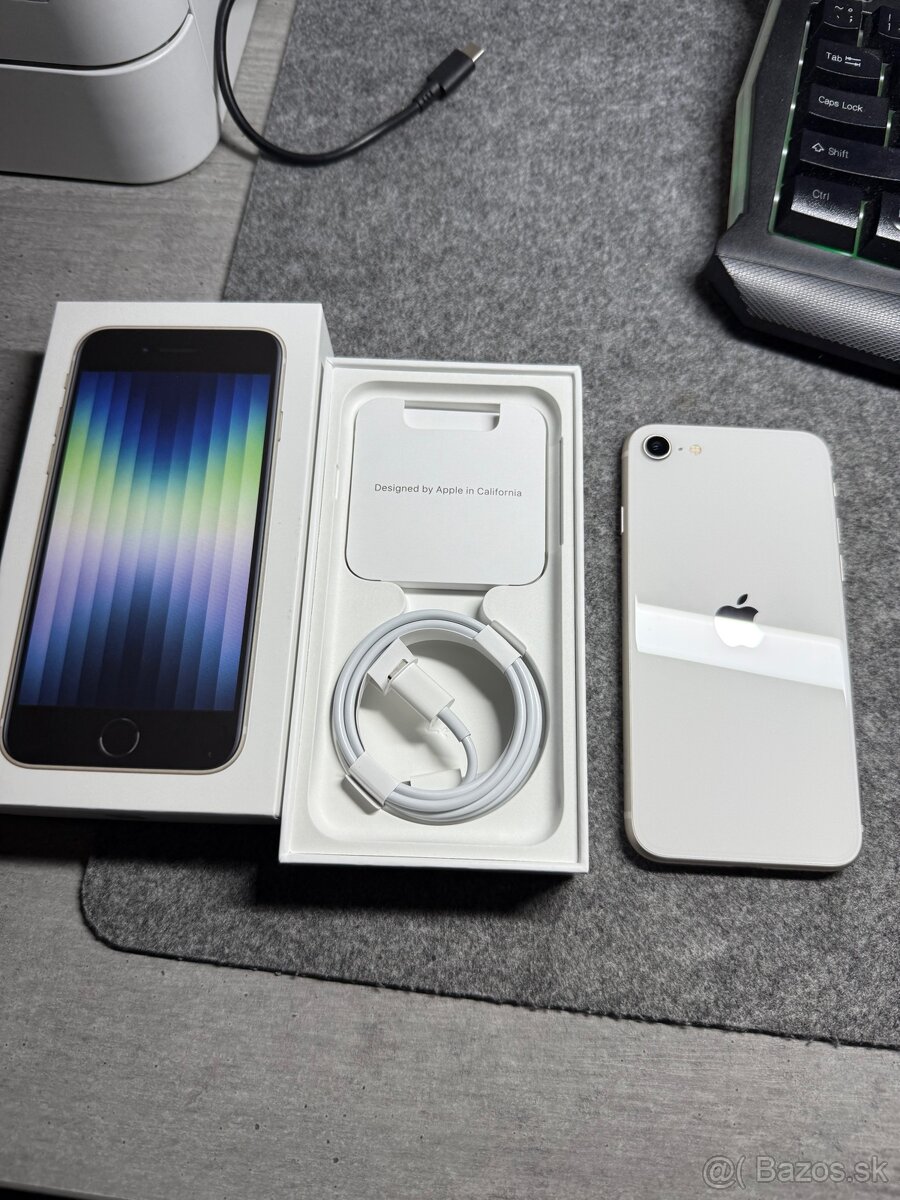 Iphone SE 128GB White model 2022